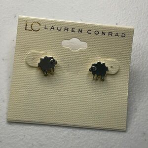 🎉 SALE LC Lauren Conrad Silver Sheep Stud Earrings